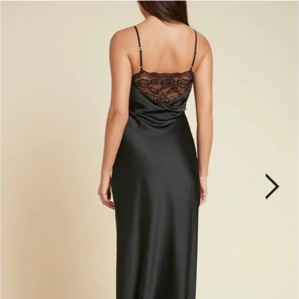 Runaway the Label Black Lace Midi Dress - Picture 2 of 7